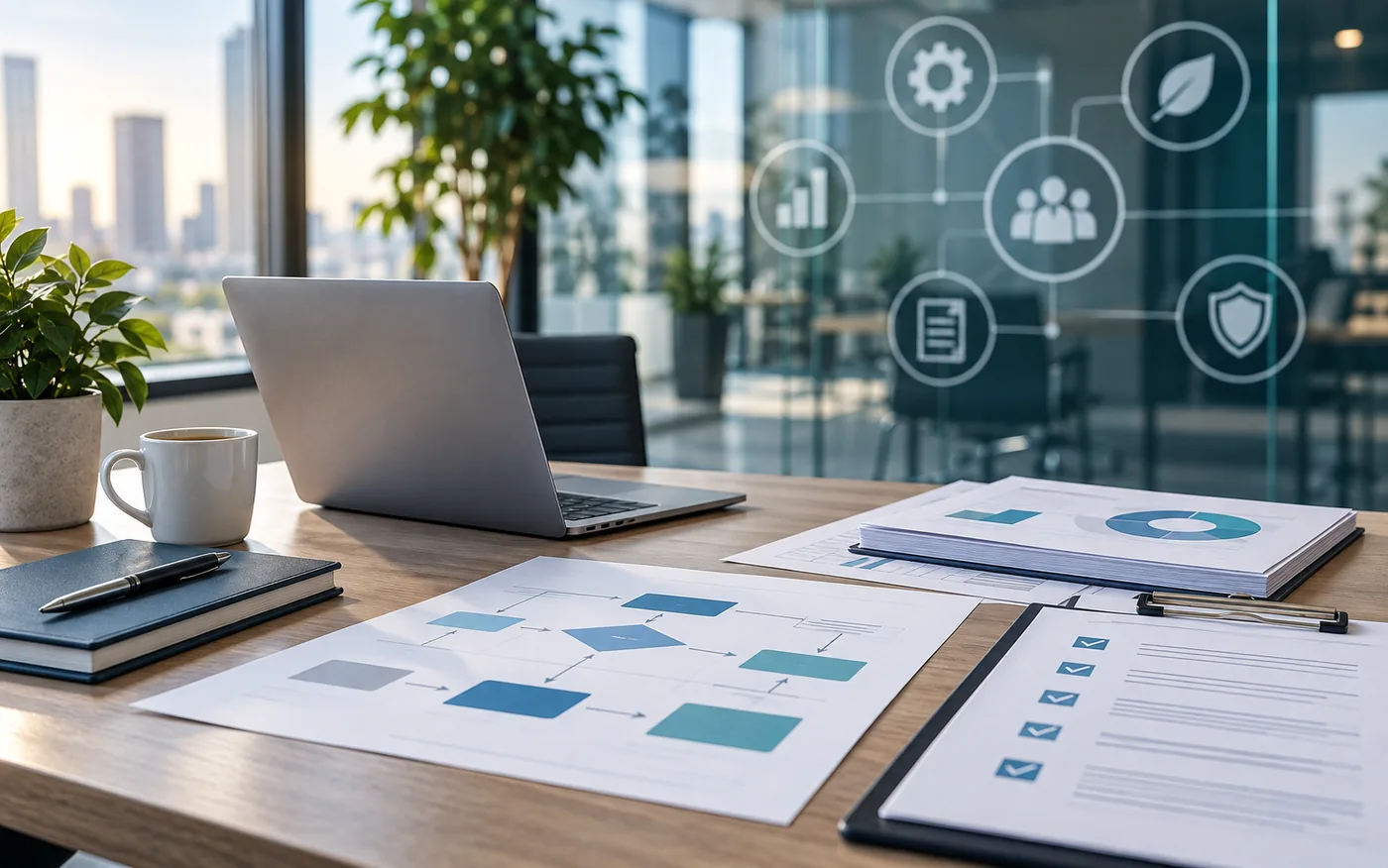 Consultoría ISO para empresas con documentación, procesos y auditoría de sistemas de gestión